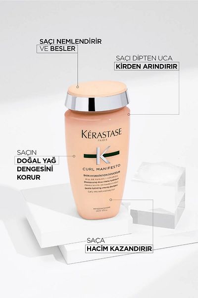 Kerastase 31Curl Manifesto - 250ml Shampoo for Curly Hair EVAONLINEE31