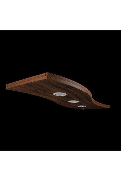 ANKARA KARTONPİYER SPOT IŞIKLI TAVAN GÖBEĞİ (AÇIK MEŞE RENK)
