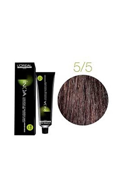 İNOA Saç Boyası - 5,5 Açık Kahve Akaju 60mL_  ,,DERİNN040261