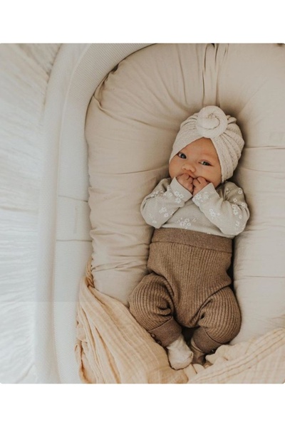 Ege HOME Decoration&Accessories organik babynest yenidoğan bebek yatağı bej