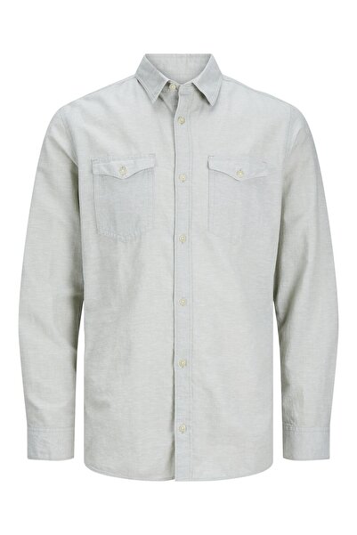 Jack & Jones JACK JONES Мъжка ленена риза 12251713