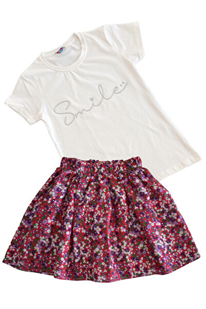 MODA59 Skirt and T-shirt Set for Kids