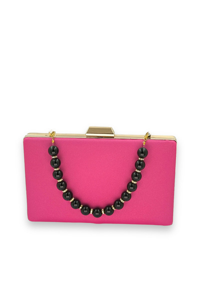 Biçanta Ružičasta večernja haljina Torba Ružičasta večernja haljina Torba Sat...