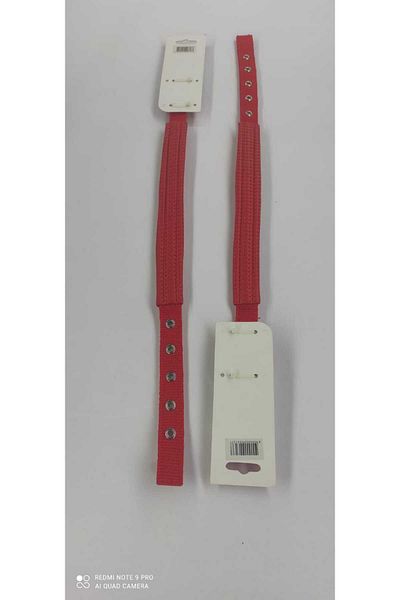 Royalist 20 mm RED Color Soft Textured Dog Collar
