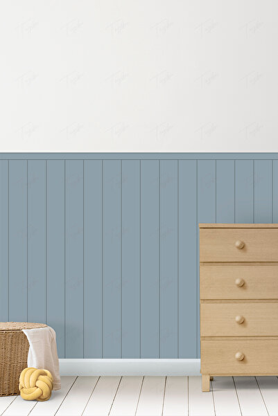 TUGİBU Çizgili Duvar Panel Folyosu, Dekoratif Çizgili Duvar Kaplama Folyosu, ...