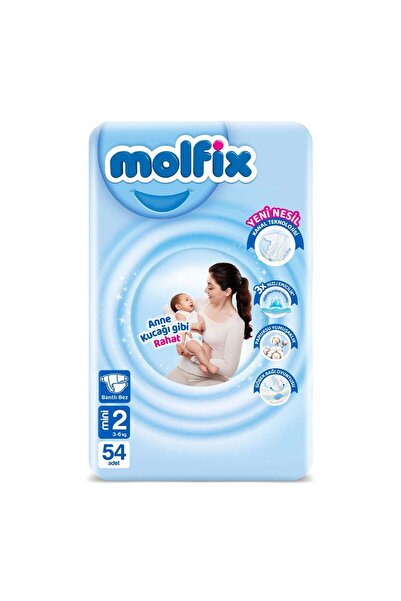 Molfix Avantajlı Paket 2 Beden Mini 3-6 Kg 54'lü