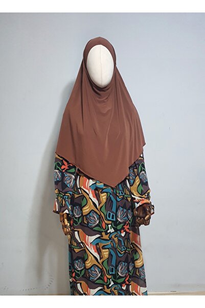 AHRAR tesettür ساندي سوفلي كيمار مع منديل - باجلاما قصير جاهز، مناسب للحج وال...