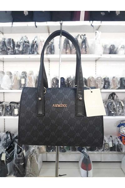 Armine 350 Bag Black Dotted