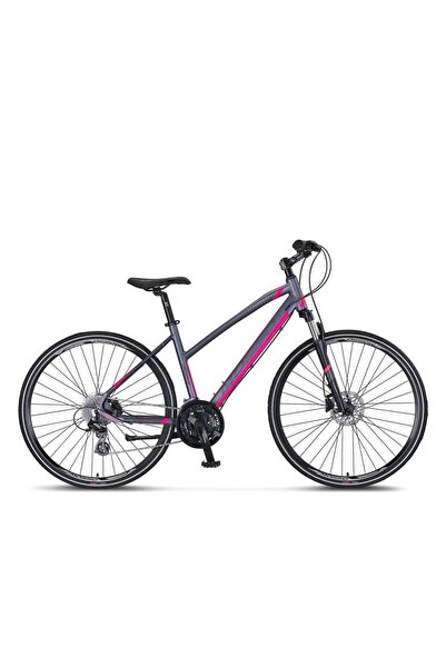 Mosso Legarda 2324 Lsm 28 Jant HD. 41K  Şehir Bisikleti  Antrasit-Pembe