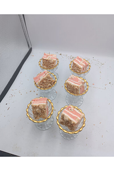 gkzglass home dekor New Year Iruss Gilded Glass Crystal Sugar Bowl Presentation & Sauce Bowl New Product Set of 6