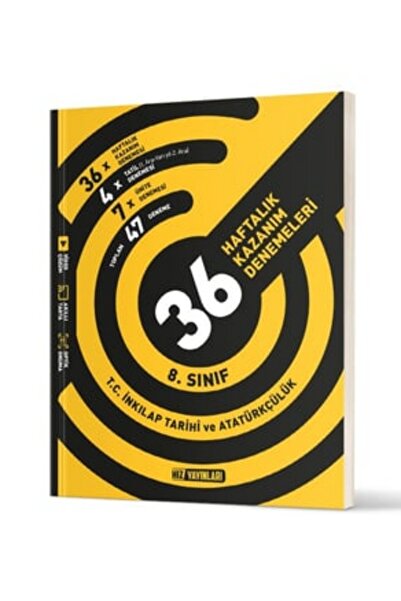 Hız Yayınları 8.SINIF İNKILAP HAFTALIK DENEME
