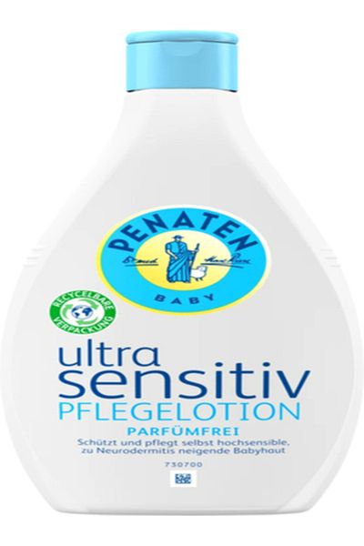 Penaten لوشن العناية الخالي من العطور الرقيق للغاية من Pflegelotion للأطفال 400 مل