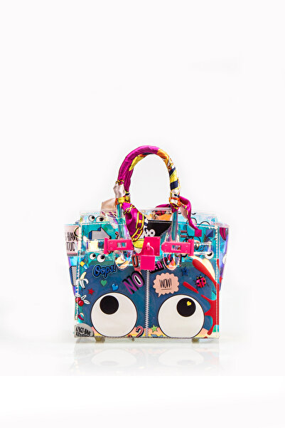 Nemesis Shoes Alona Kadın El Çantası Şeffaf Mix