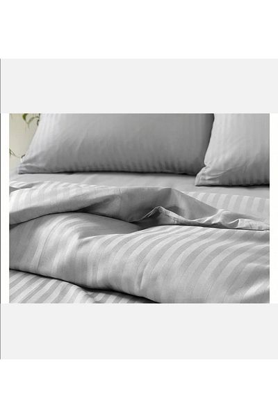 English Home Set cuvertură de pilota dublă Twill Classy 200x220 cm Antracit