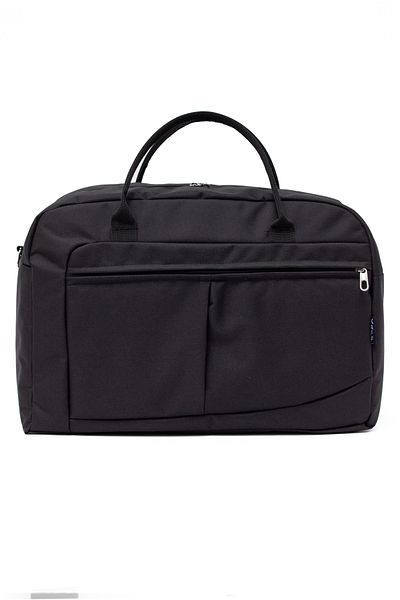 KAFF 00803 Black Shoulder Strap Travel Fitness and Sports Bag
