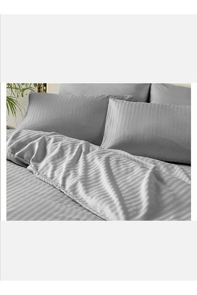 English Home Set cuvertură de pilota dublă Twill Classy 200x220 cm Antracit