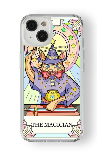 Multitronic iPhone 13 Compatible the Magician Design Printed Transparent Case