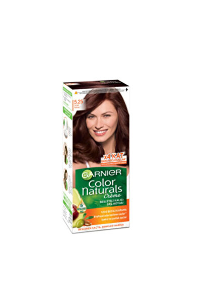 Garnier Color Naturals Besleyici Kalıcı Saç Boyası 5.25 Sıcak Kahve ( 1 ADET )