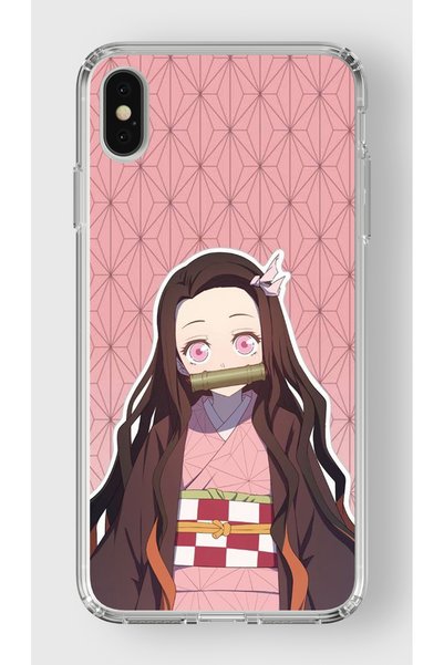 Multitronic Nezuko Kamado Design Printed Transparent Case Compatible with iPh...