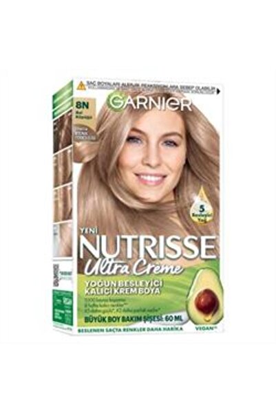 Garnier Nutrisse Ultra Creme Saç Boyası 8n Bal Köpüğü ( 1 ADET )