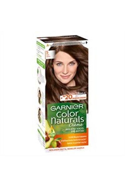 Garnier Color Naturals Saç Boyası 5 Açık Kahve ( 1 ADET )