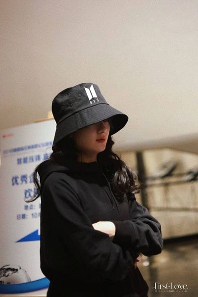 Toum Streetbeat Wear Bts Black Bucket Fisherman Hat