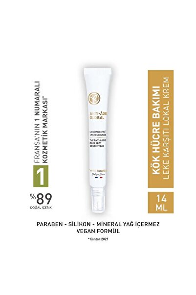 Yves Rocher Yenileyici Yaşlanma Karşıtı Bitkisel Kök Hücre Bakımı Anti-Age Gl...