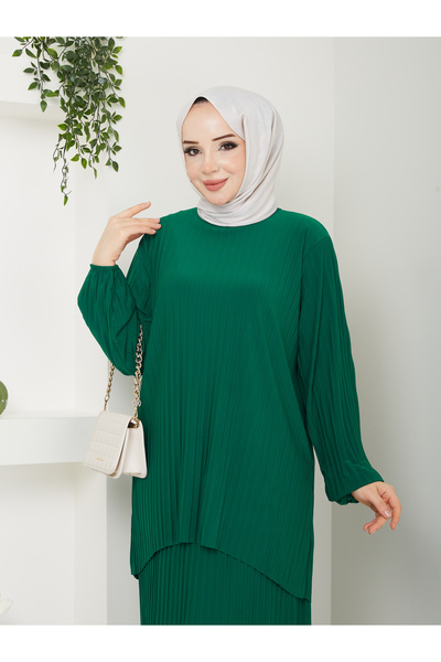 MODAMÜNASİP Υπέροχο διπλό κοστούμι με φούστα, άνετο και κομψό