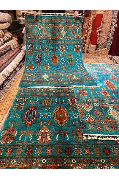 RD RAMAZAN DAĞ EL HALI SANATI El Dokuma Afgan Halısı birinci sınıf kalite pam...