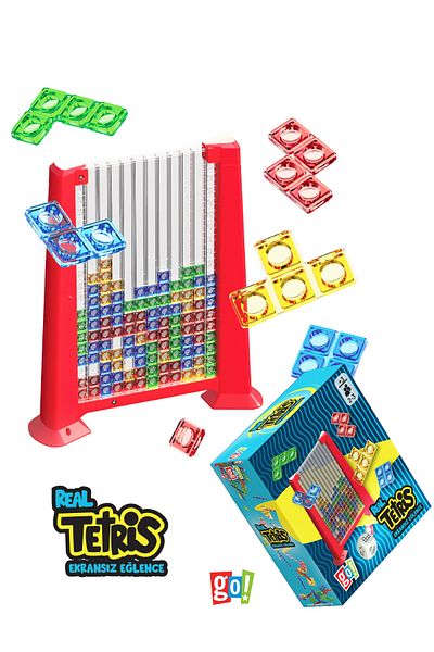 Go Toys Real Tetris Screenless Activity Toy Box Games