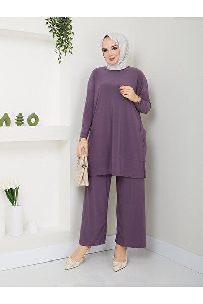 MODAMÜNASİP Very Stylish Almina Pocket Detailed Pants Suit with Its Most Beautiful Colors? ?