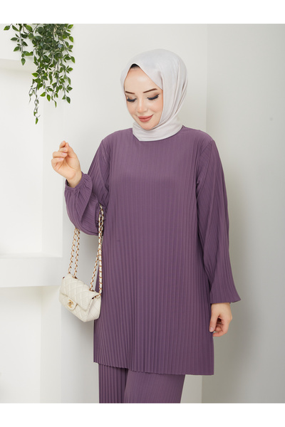 MODAMÜNASİP Υπέροχο αυτοπλιστικό παντελόνι, άνετο και κομψό, σετ δύο τεμαχίων; ?