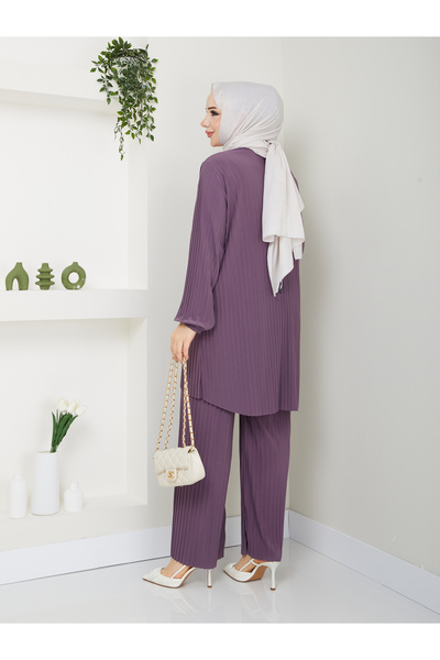 MODAMÜNASİP Υπέροχο αυτοπλιστικό παντελόνι, άνετο και κομψό, σετ δύο τεμαχίων; ?