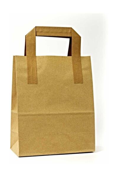ecenplast Kraft Kağıt Çanta 18x24x8 25 Adet