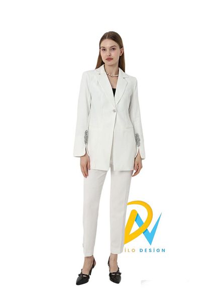 NILOO Women's Jewelled Suit