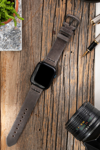 vagave Apple Watch 3 4 5 6 7 Se 8 9 Ultra 42mm 44mm 45mm 49mm Deri Kordon Saa...