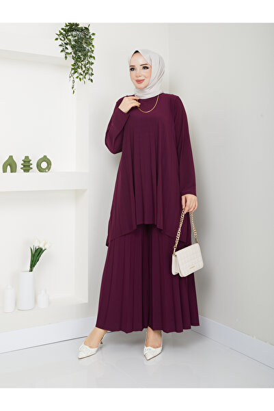 MODAMÜNASİP Harika Kendinden Kalın Piliseli Rahat Ve Şık Pantolon İkili Takım ??