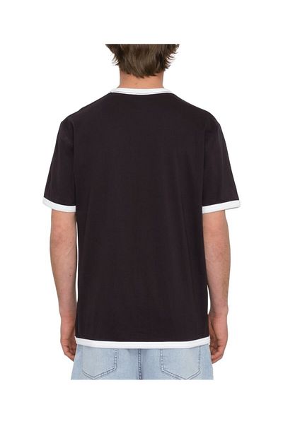 Volcom تي شيرت Fullring Ringer Sst Blk