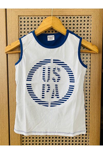 U.S. Polo Assn. Μπλουζάκι για αγόρι με χοντρό λουράκι