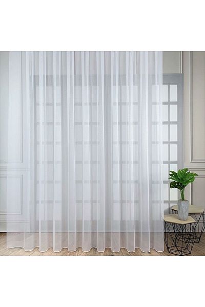 yağmur zebra Grek Modern 1/3 Frequently Pleated Tulle Curtain, Skirt Lead (Frequently Pleated)