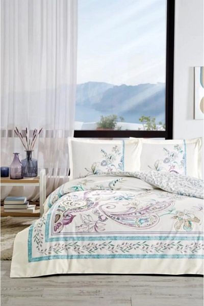 Özdilek Set cuvertură de pilota dublă Bohemia Lilac Flor