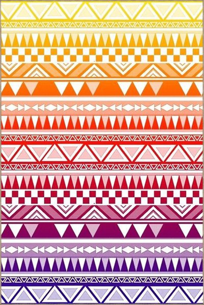 Rugs Modern Halı Многоцветен килим с разнообразен геометричен десен – креатив...