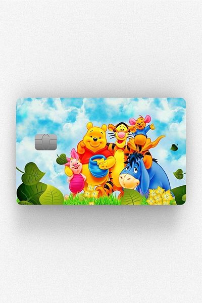 Namgo ملصق طلاء بطاقة Winne The Pooh