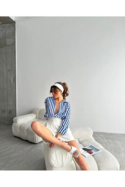 Ekim Store Striped Oversize Shirt