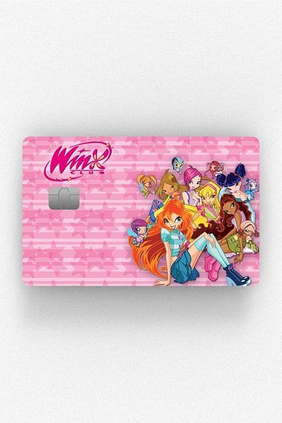 Namgo ملصق تغطية بطاقة شرائح Winx Characters