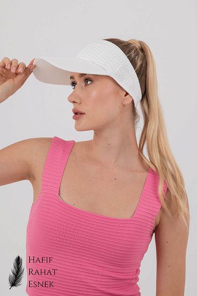 Hat Town UV Protective Flexible Visor Hat Tennis Hat