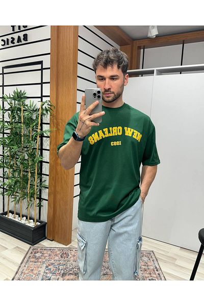viperkombin Μπλουζάκι New Orleans Oversize μεσαίου πάχους Nefti
