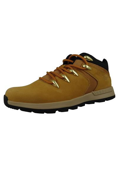 Timberland Herren Sportliche Wanderschuhe Sprint Trekker OX A5VJG TB0A5VJG231 Braun Wheat Nubuck Leder mit EVA