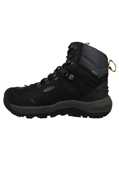 Keen Herren Stiefel Stiefel Revel IV Orta Polar 1023618 Schwarz Siyah Mıknatıslı Leder ve Tekstil EVA ile