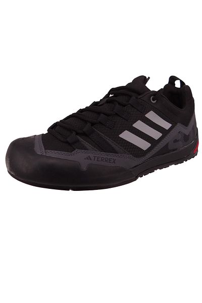 adidas Herren Trekkingschuhe Halbschuhe Wanderschuhe Terrex Swift Solo 2 IE6901 Schwarz core black / grey